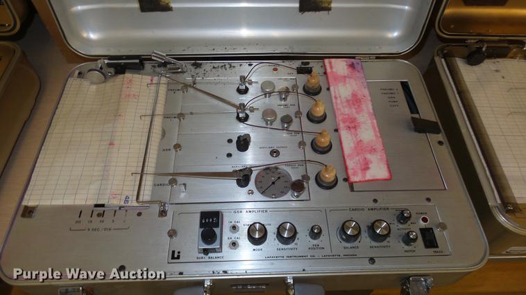 image for item EF9485 (3) polygraph machines